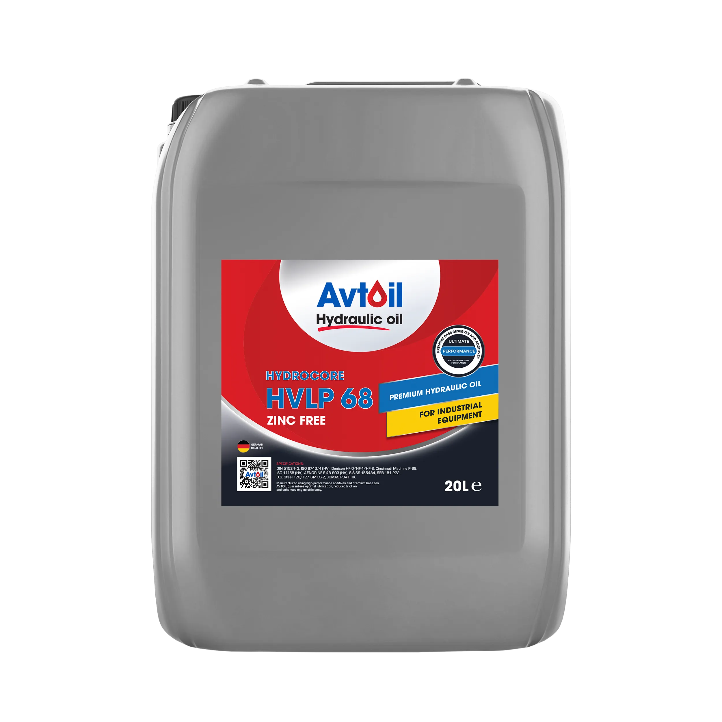 Avtoil™ HydroCore HVLP 68 Zinc-Free
