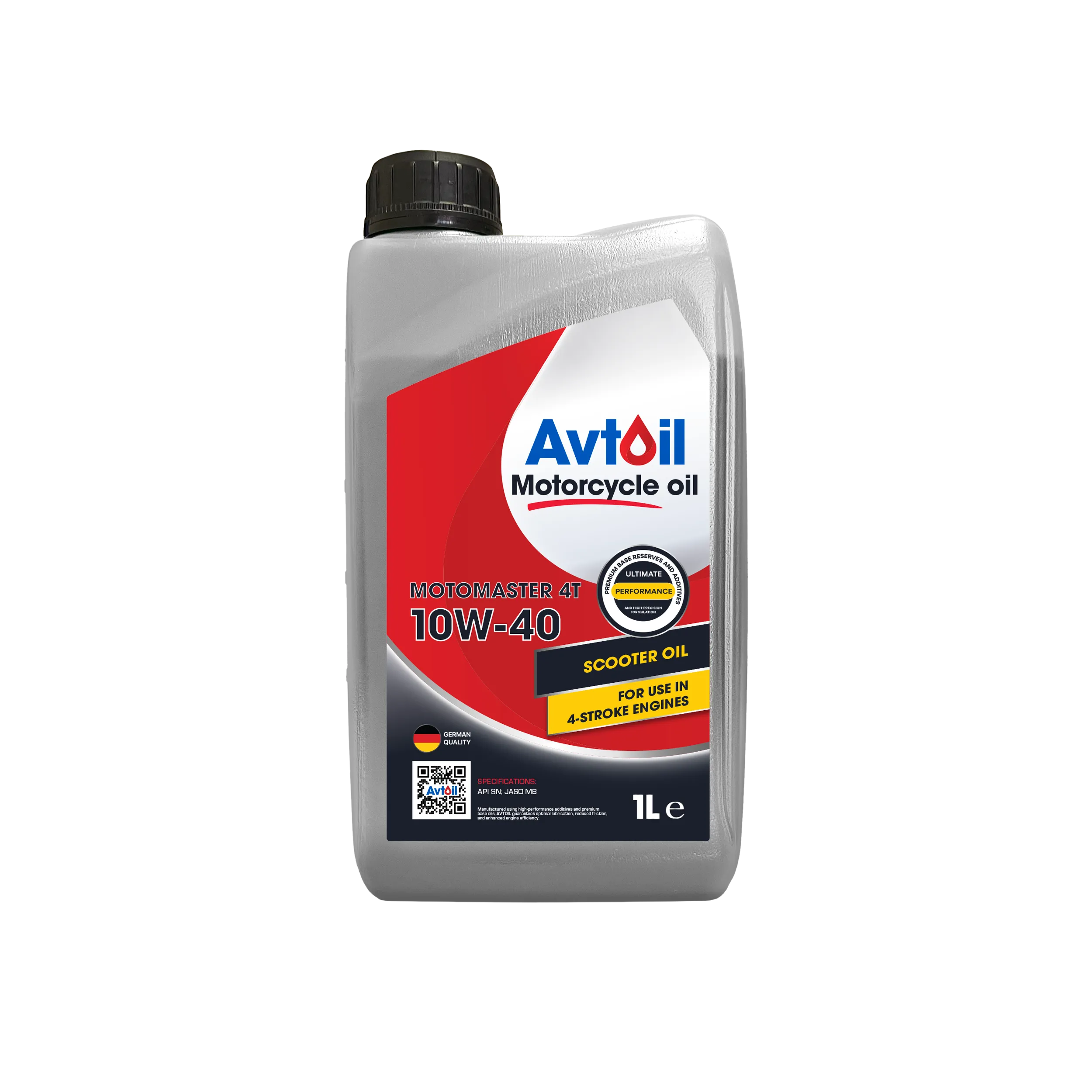Avtoil™ MotoMaster 4T 10W-40